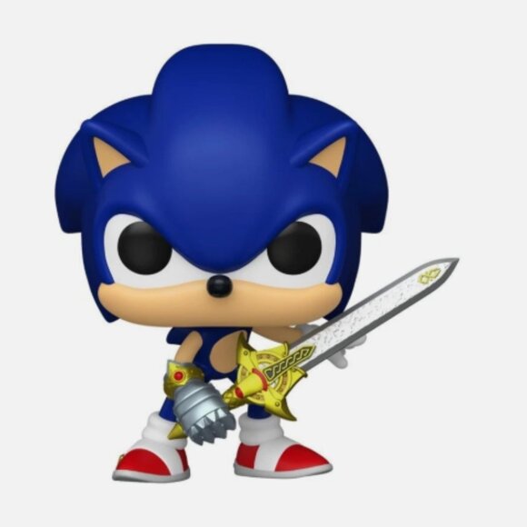 Funko Pop! Sonic the Hedgehog: Sonic With Caliburn #1106 NYCC 2025 NEW (IN HAND) - Picture 2 of 5